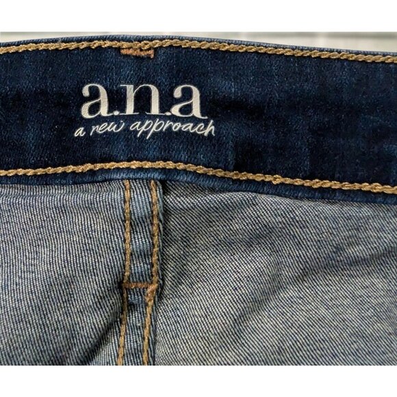 Ana A New Aproach High Rise Skinny Jeans Plus Size 22W 22 W Stretch ButtonFly - Picture 4 of 9